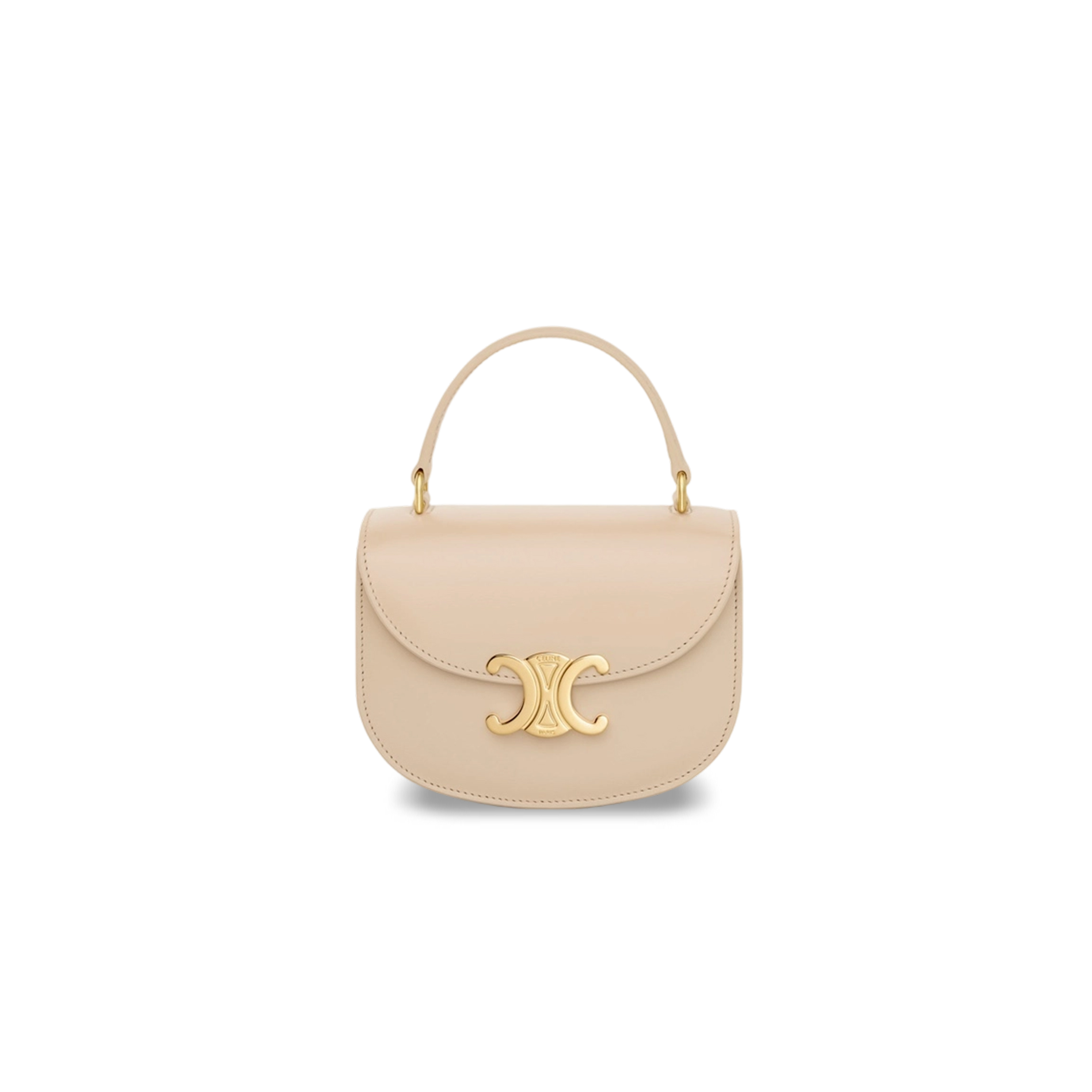 CELIN MINI BESACE CLEA IN SHINY CALFSKIN (15.5*11.5*5cm)